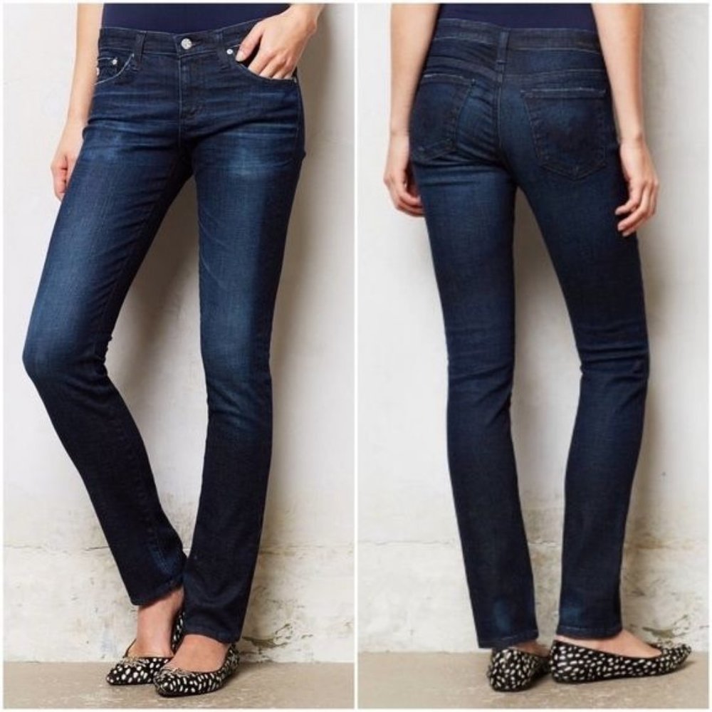 AG Stevie slim straight jeans